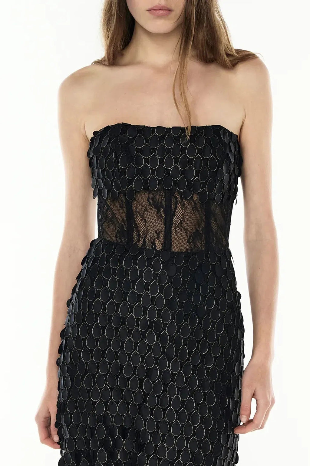 Noir Siren Sequin Gown
