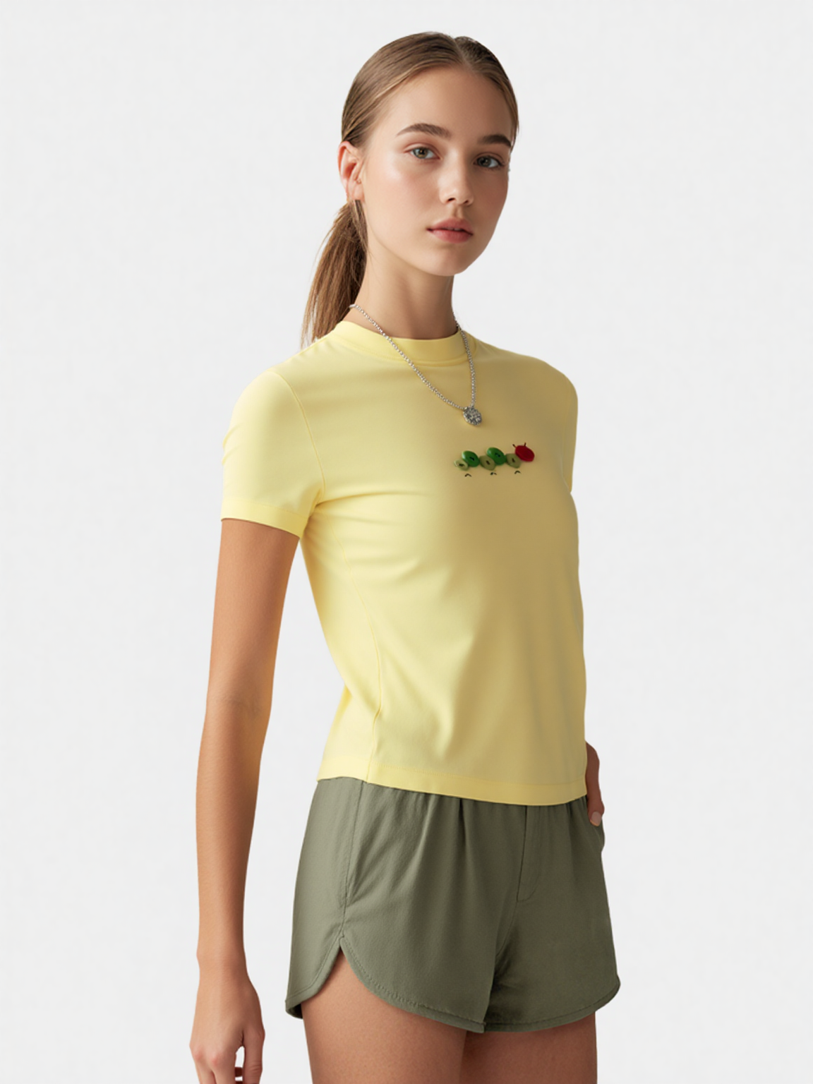 Cute Button Tee