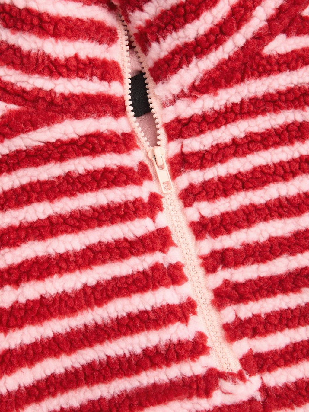 Two-Tone Sherpa Fleece Pullover
