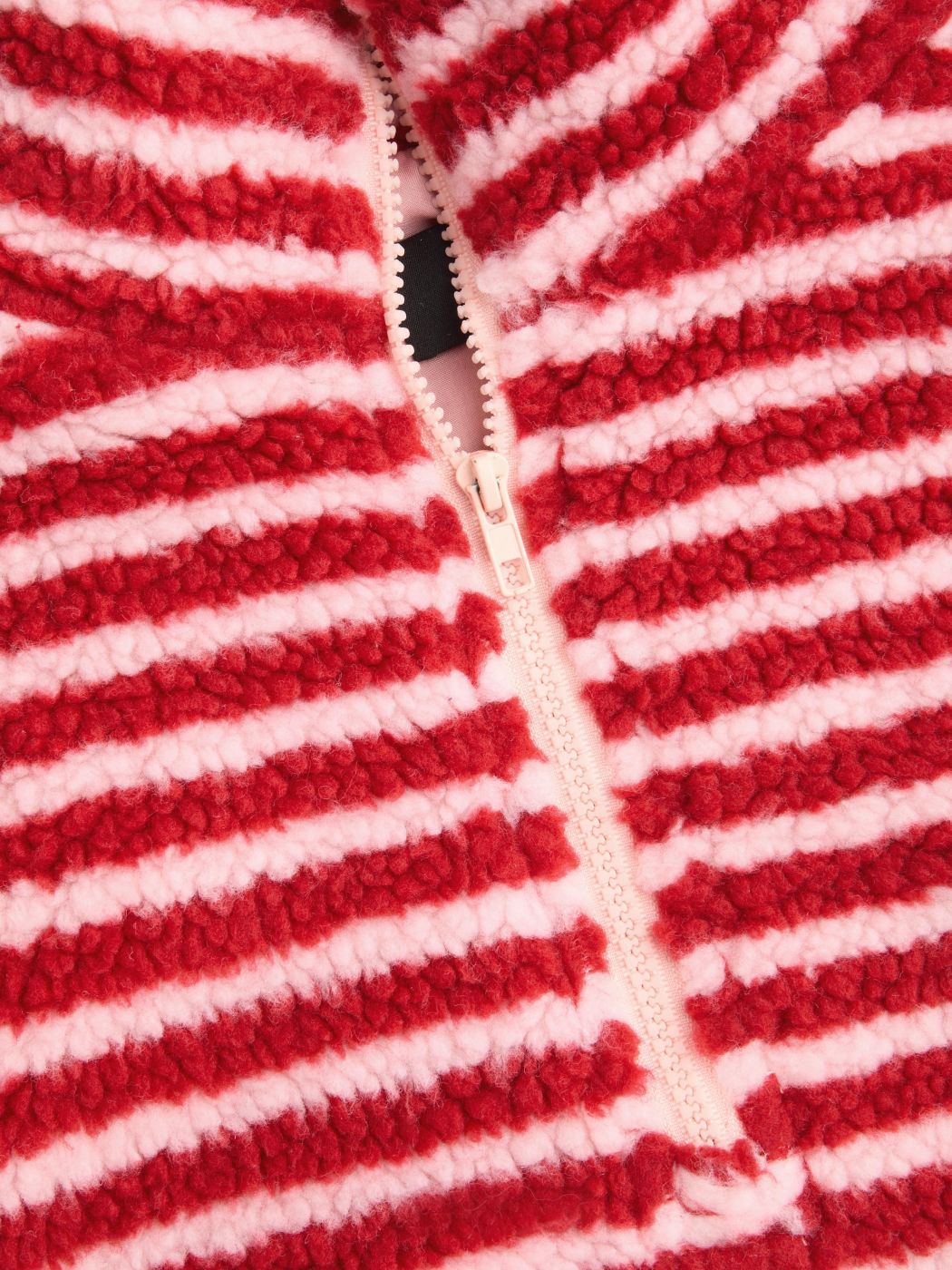 Two-Tone Sherpa Fleece Pullover