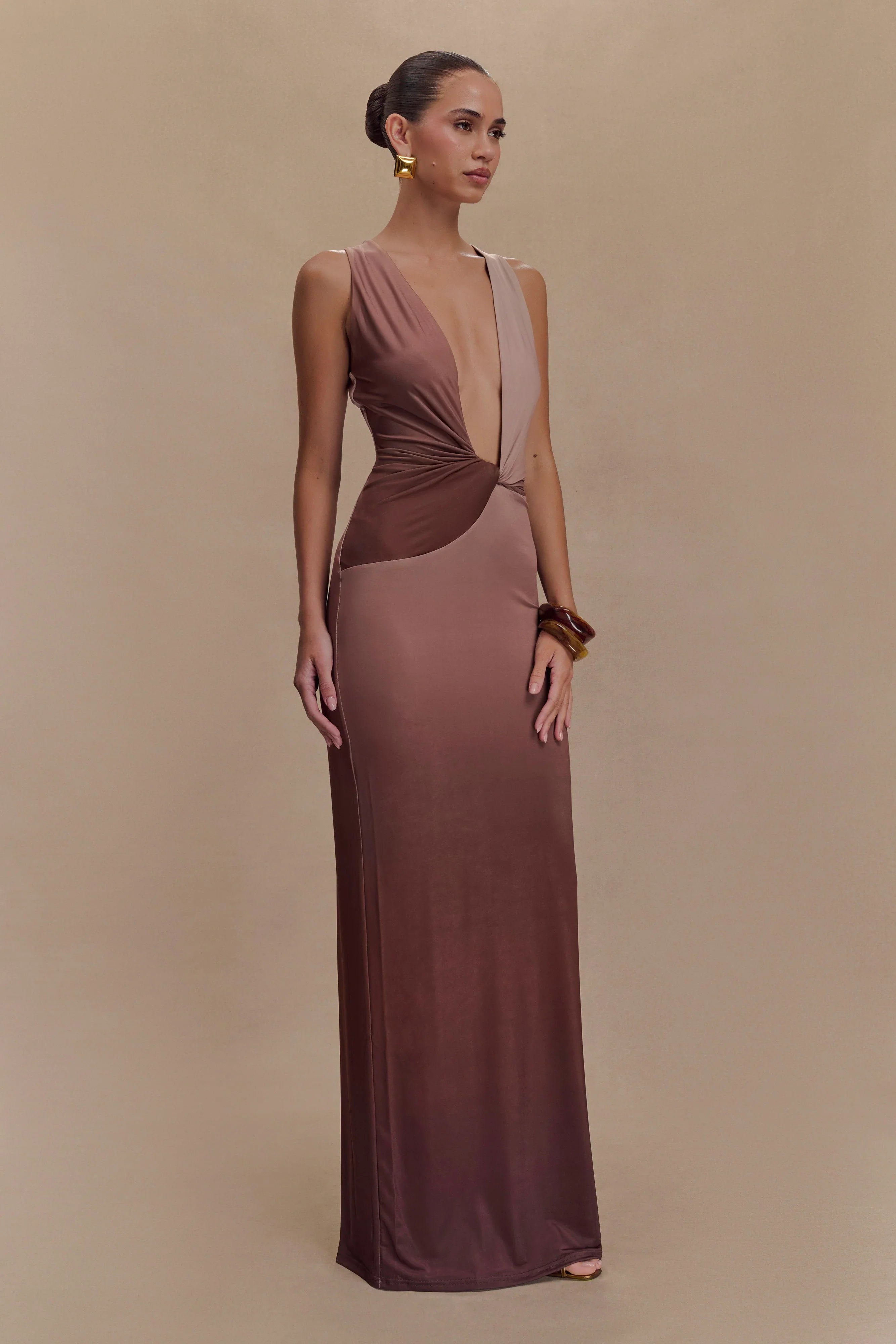 Amber Gradient Desire Maxi Dress