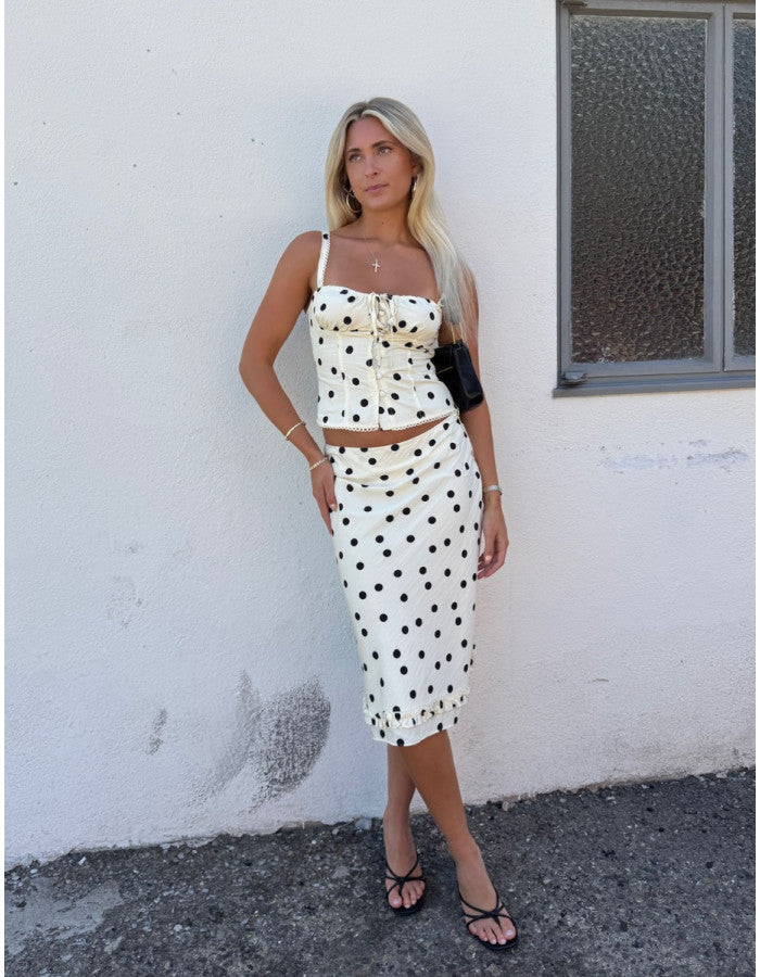 Vintage Muse Polka Dot Cami