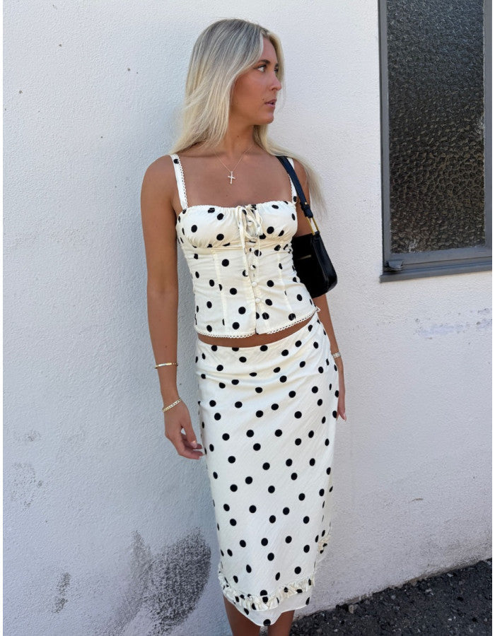 Vintage Muse Polka Dot Cami
