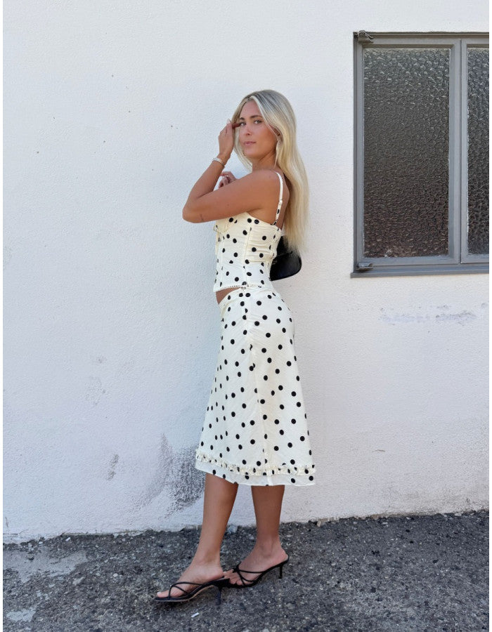Vintage Muse Polka Dot Cami