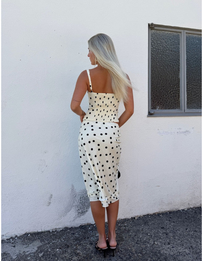 Vintage Muse Polka Dot Cami