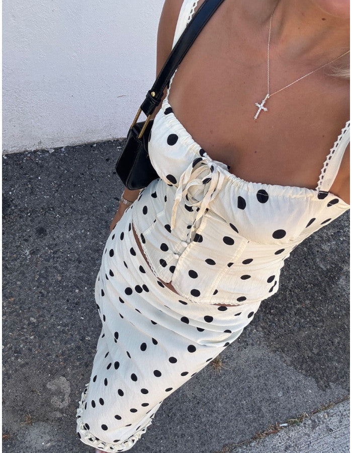 Vintage Muse Polka Dot Cami