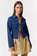Blue Serenade Tie Shirt