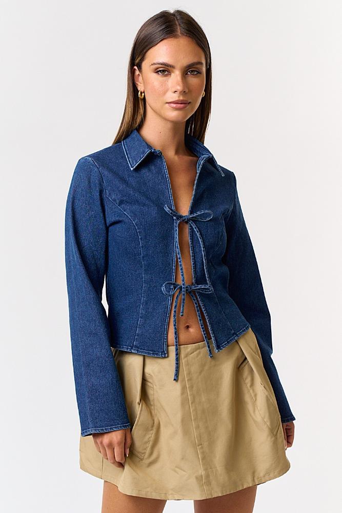 Blue Serenade Tie Shirt