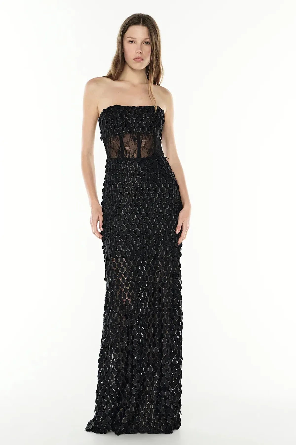 Noir Siren Sequin Gown