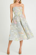 DH PRE-SPRING: REVEALED | Sweetheart Neck Gingham Two-Piece Maxi Set
