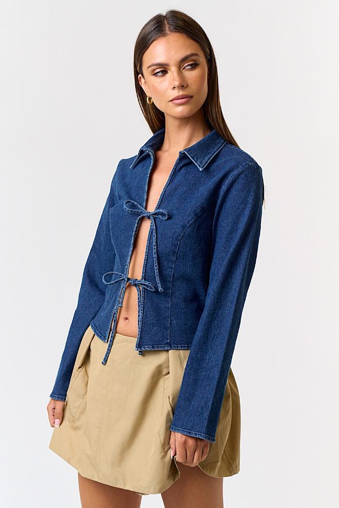 Blue Serenade Tie Shirt