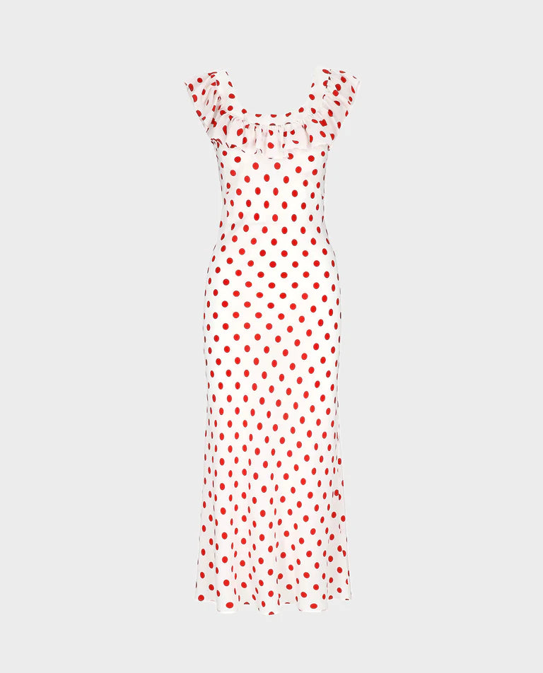 Setalia Polka Dot Dress