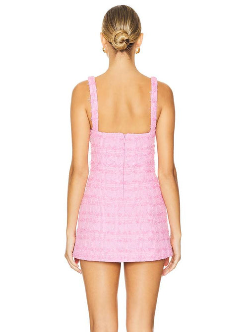 Blush Belle Tweed Mini Dress