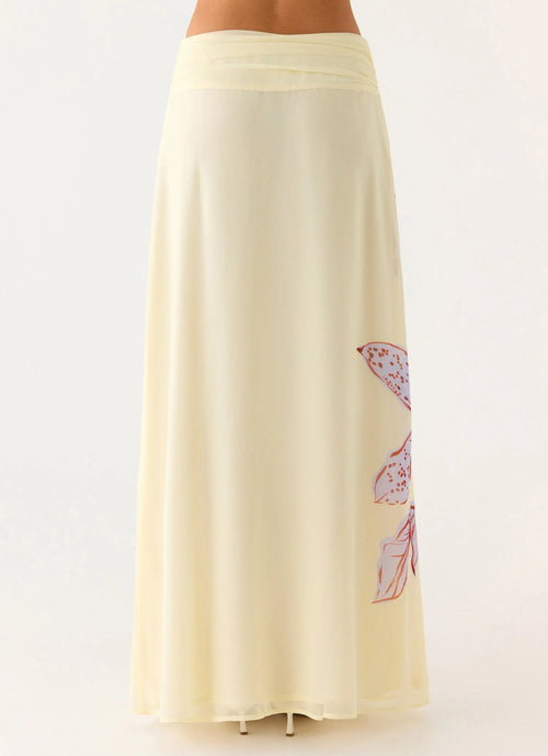 Butter Bloom Floral Maxi Skirt