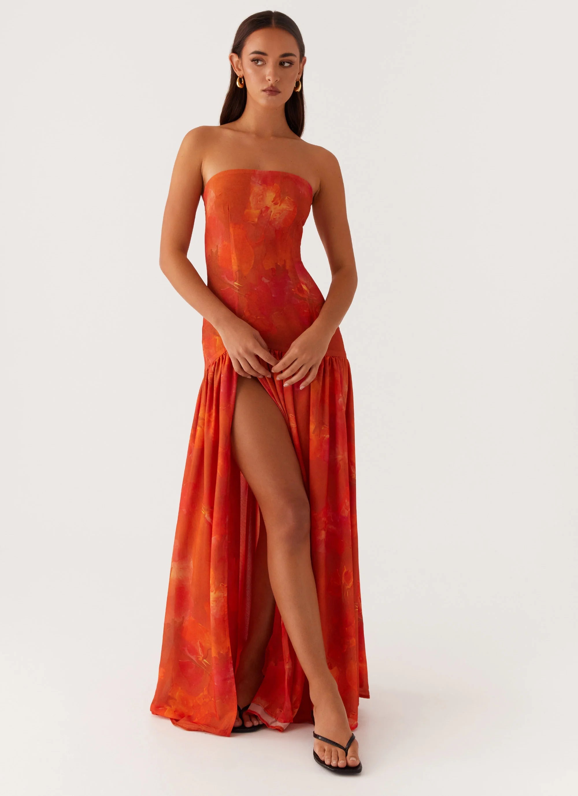 Amber Sunset Allure Dress