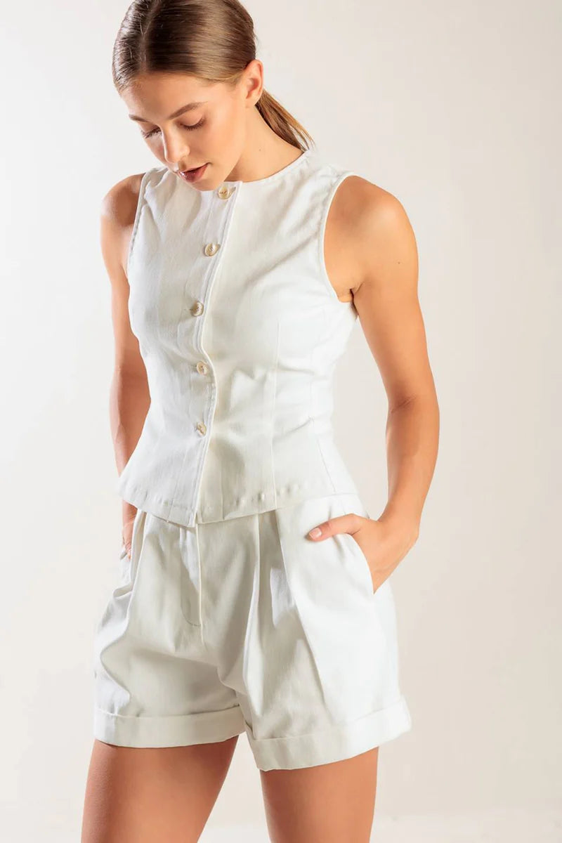 Pure Muse Fitted Vest