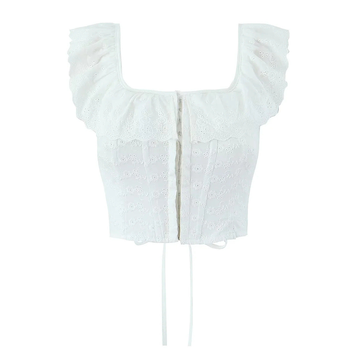 Wild Garden Off-Shoulder Corset