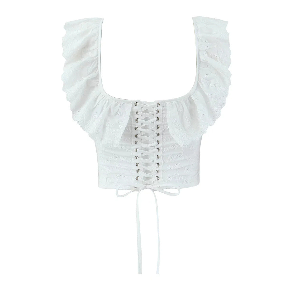 Wild Garden Off-Shoulder Corset