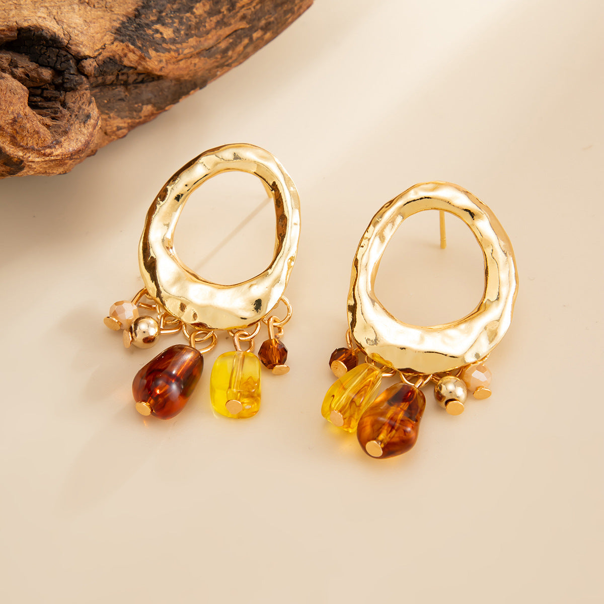 Solara Sculpted Turquoise Drops