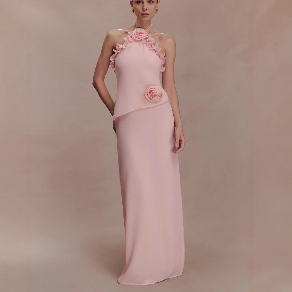 Petal Breeze Maxi Dress