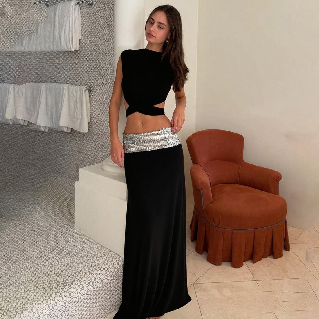 Midnight Whisper Set – Elegant Night Outfit