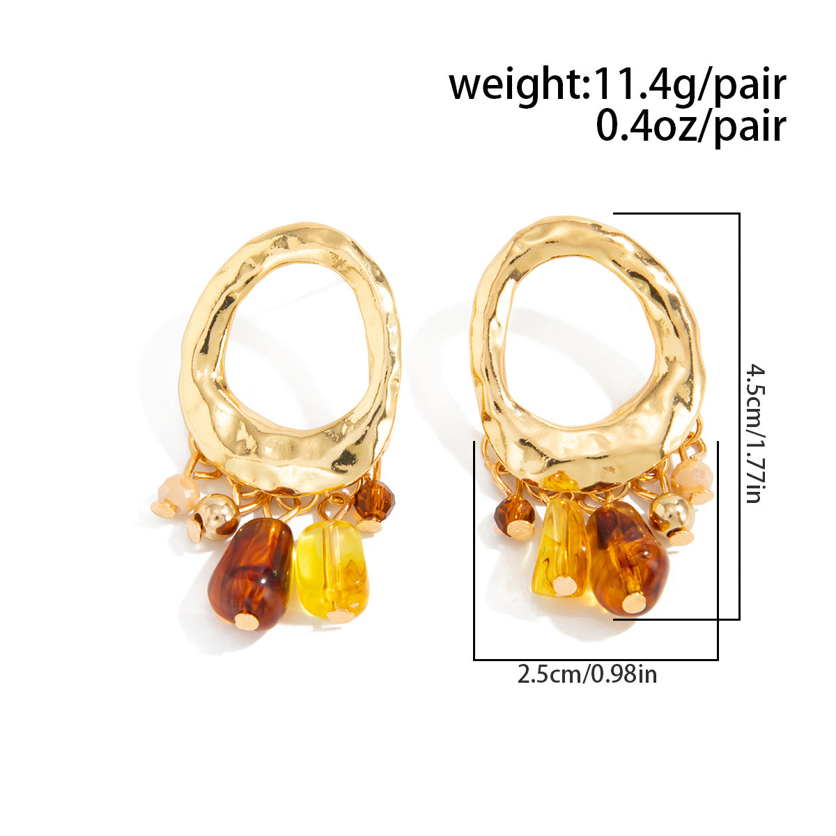 Solara Sculpted Turquoise Drops