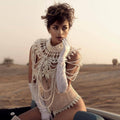 Pearl Tassel Shoulder Chain – Elegant Dress Accessory