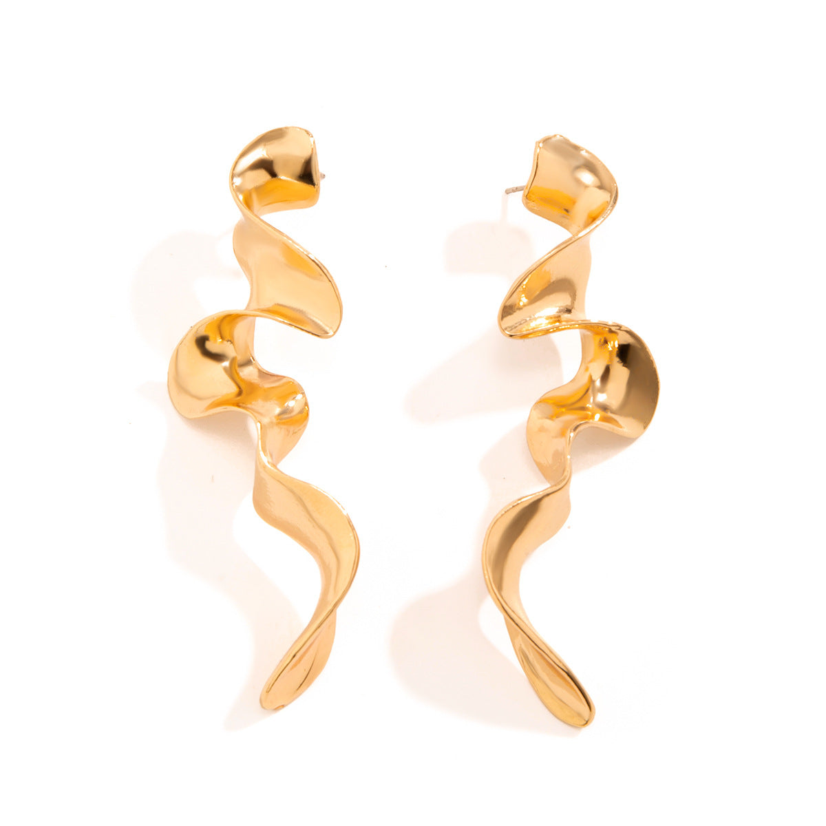 Auréa Liquid Form Studs Earrings