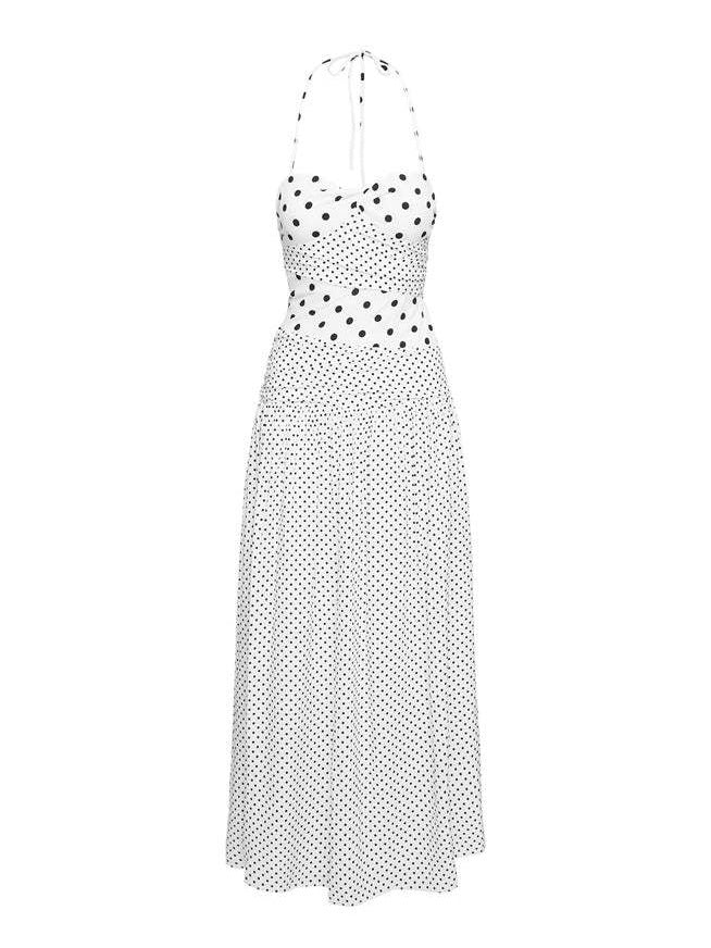 Ryanes Cami Maxi Dress - Ivory
