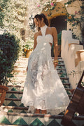 Ivory Solstice Lace Gown