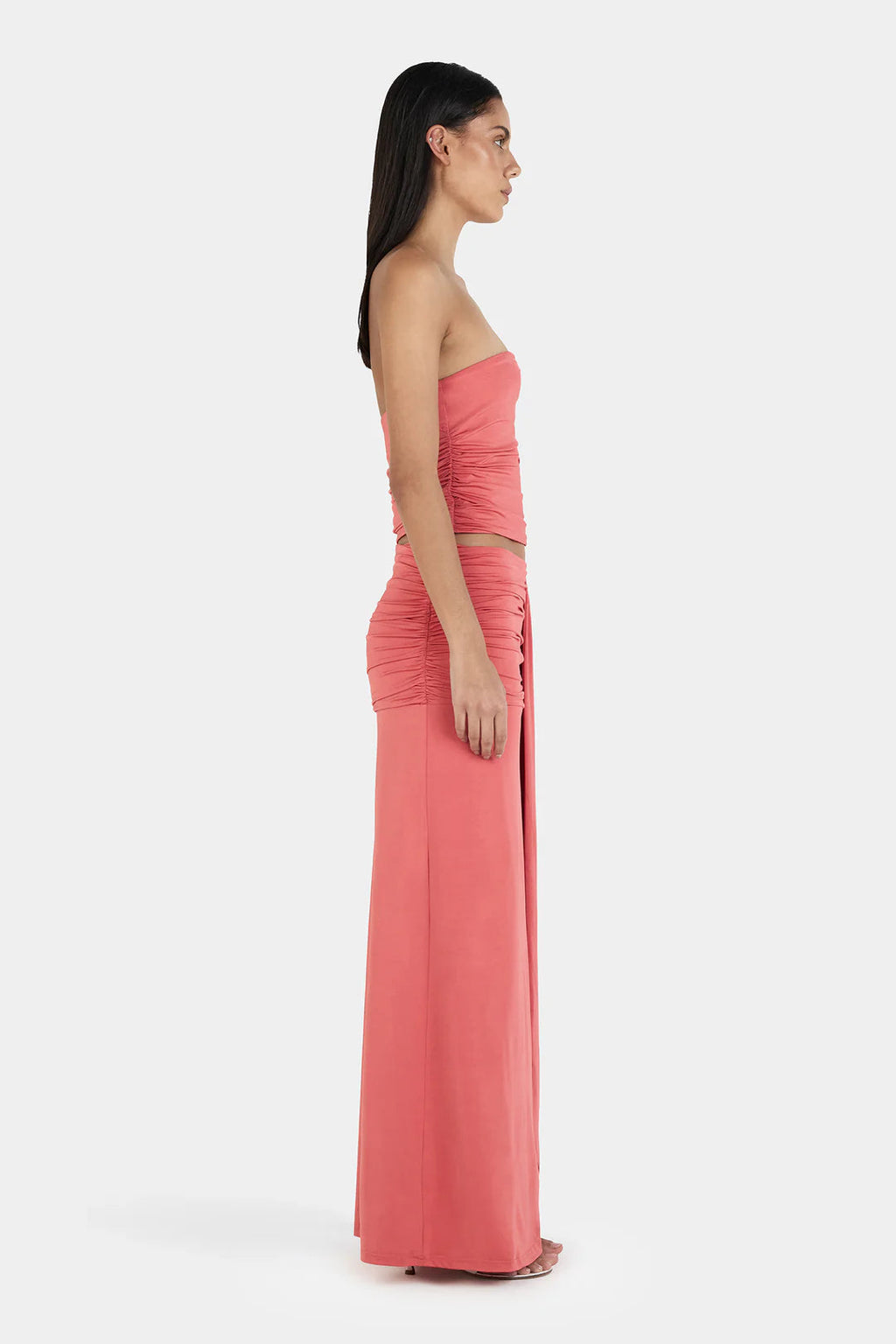 Watermelon Kiss Wrap Crop Top