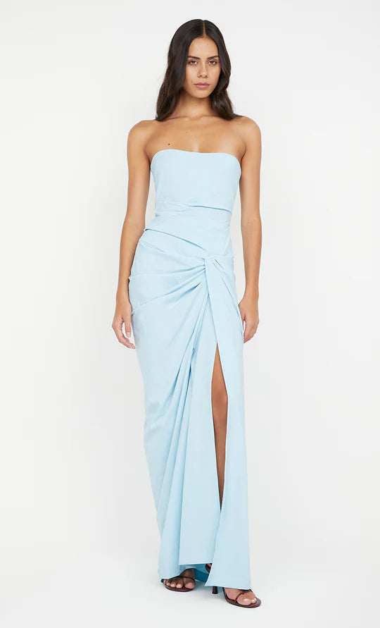 Sky Wrap Split Gown
