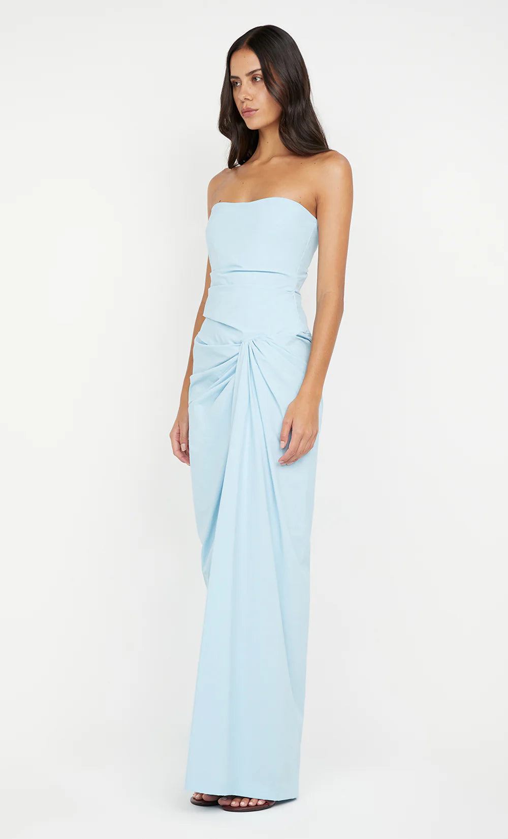 Sky Wrap Split Gown