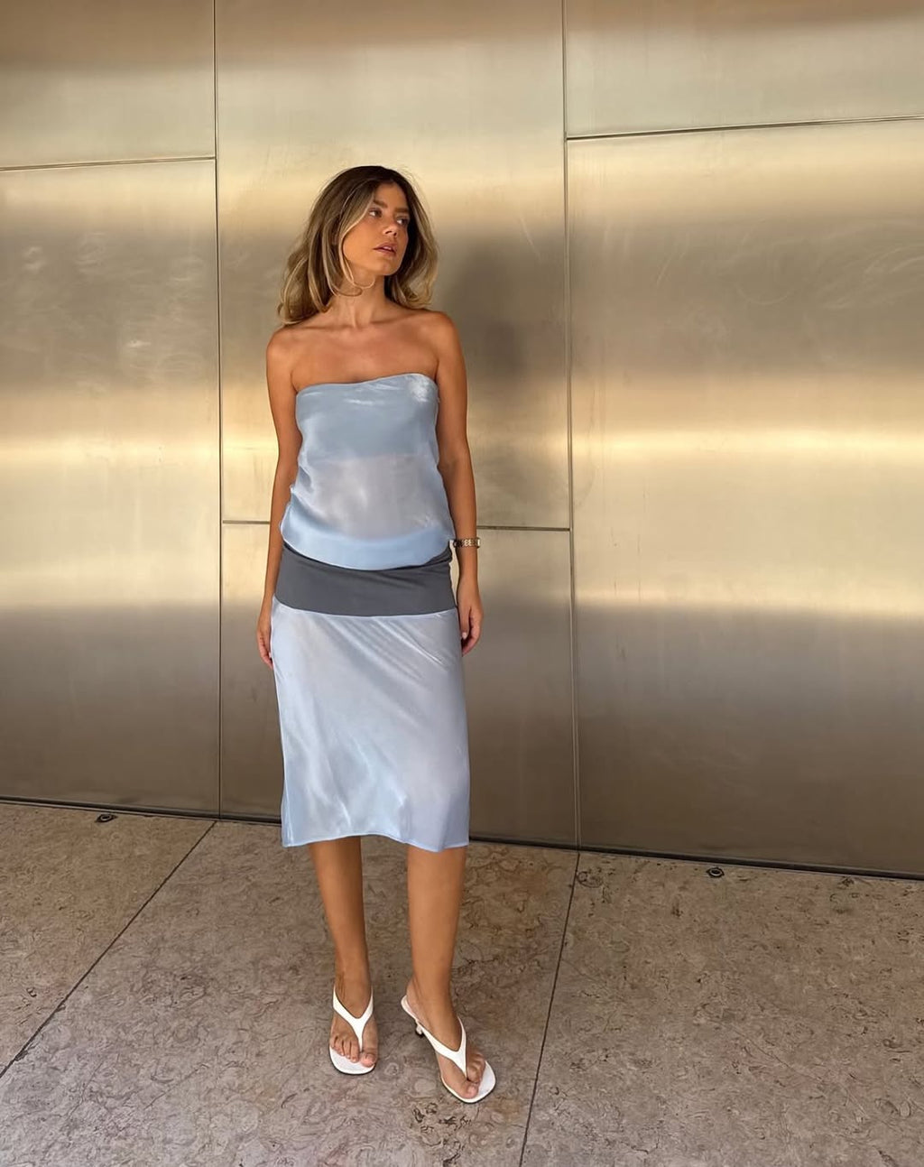 Melt Panel Dress