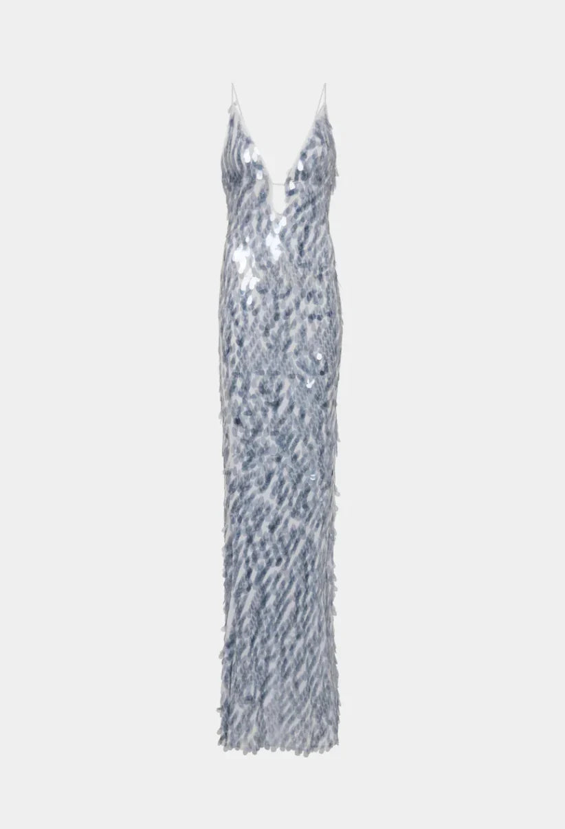 Starlight Sequin Evening Gown