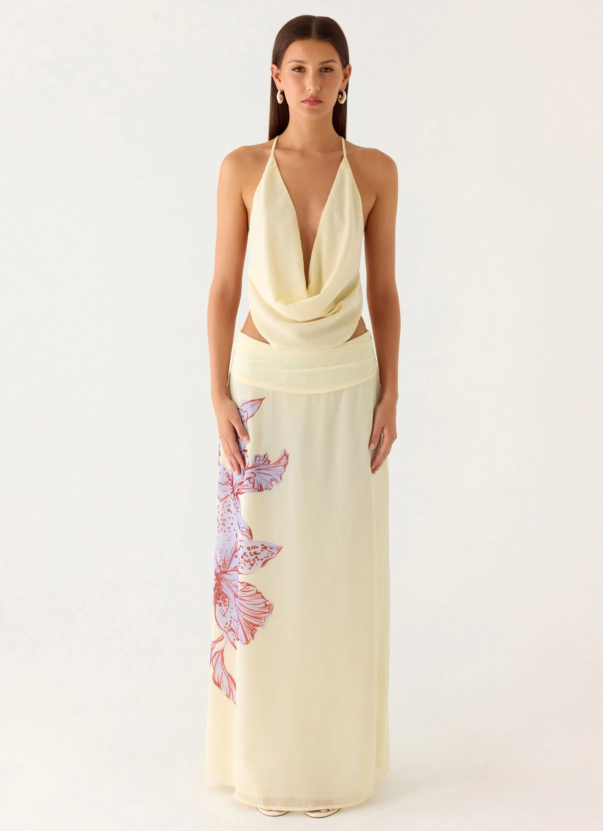 Butter Bloom Floral Maxi Skirt