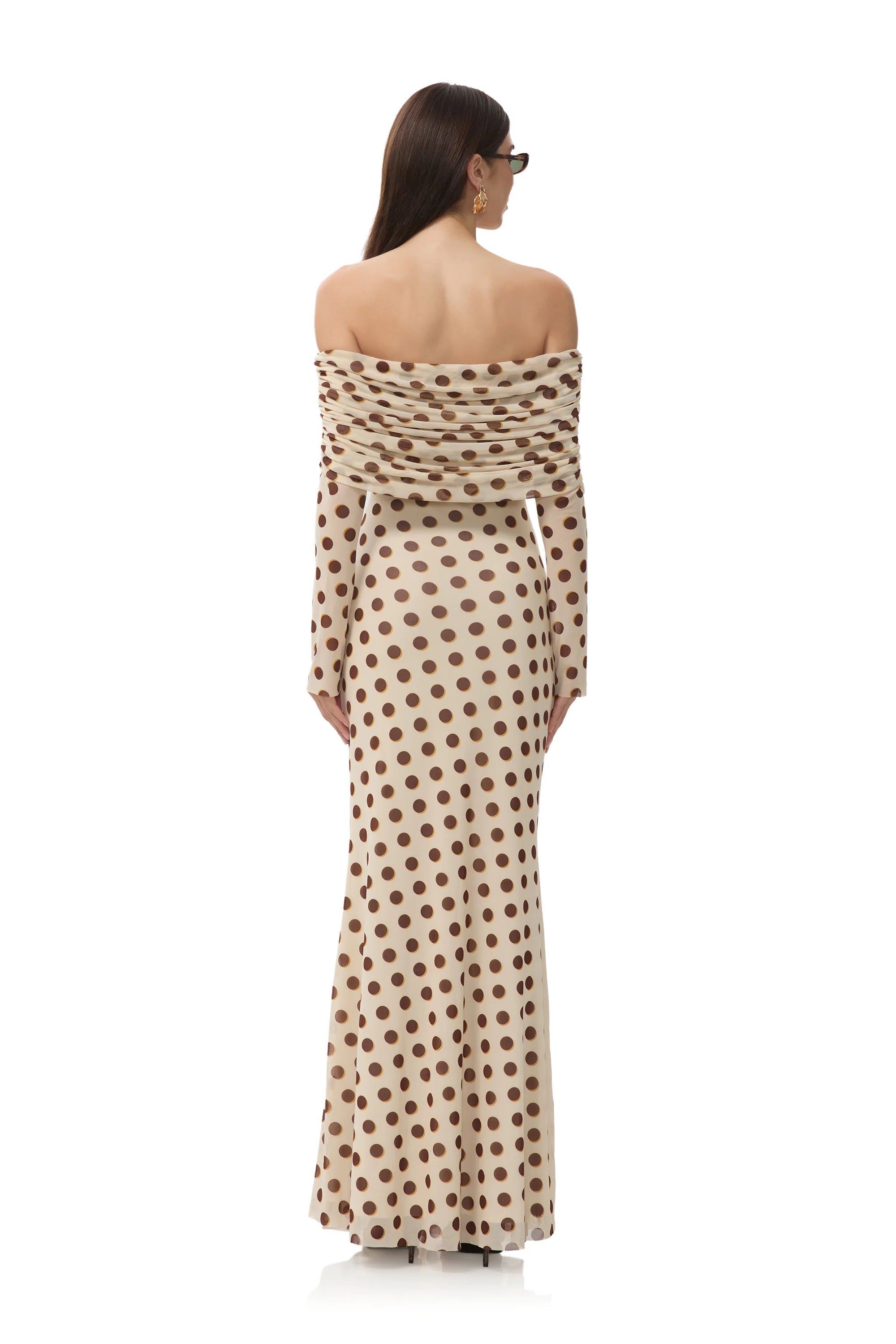 Polka-Dot Midnight Muse Dress