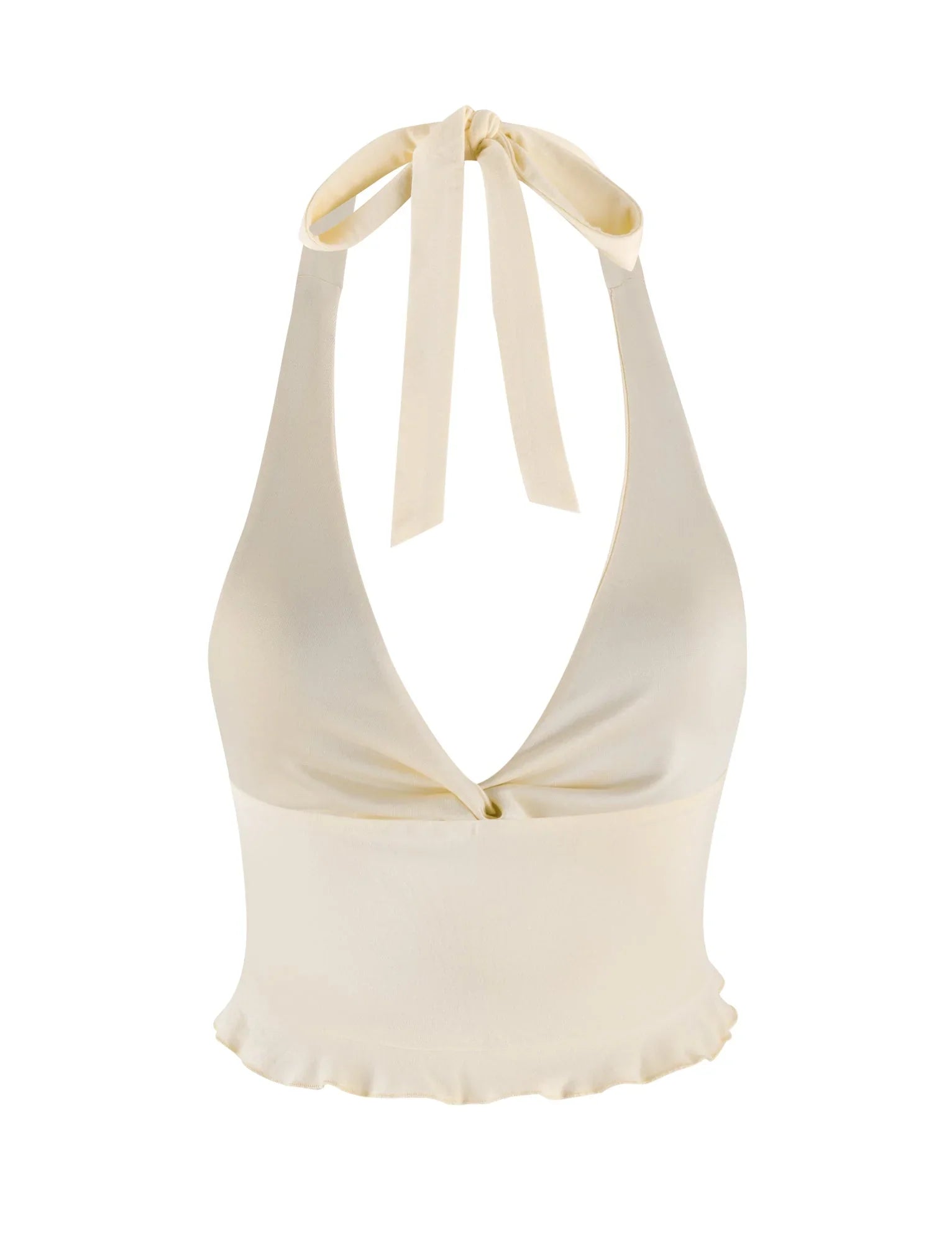 Sahara Cross Ruffle Top