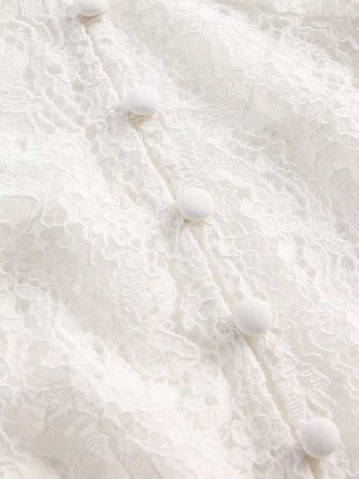 Lace Veil V-Top