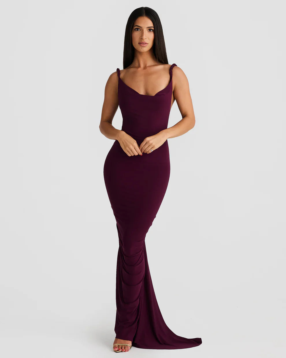 Amethyst Twist Siren Gown