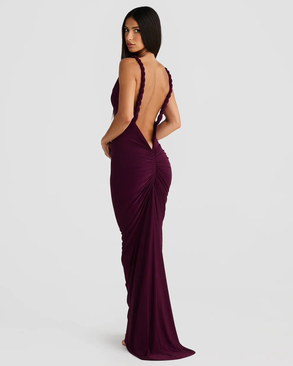 Amethyst Twist Siren Gown