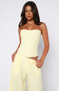 Buttercream Corset Top